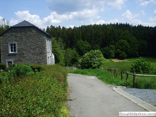 Vue depuis village